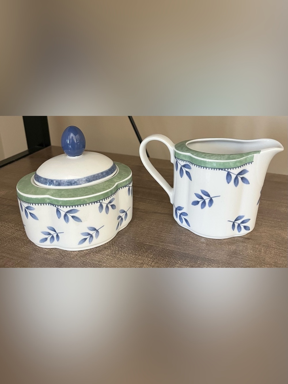 Villeroy & Boch Germany Switch 3 Cream and Sugar Porcelain Dishes